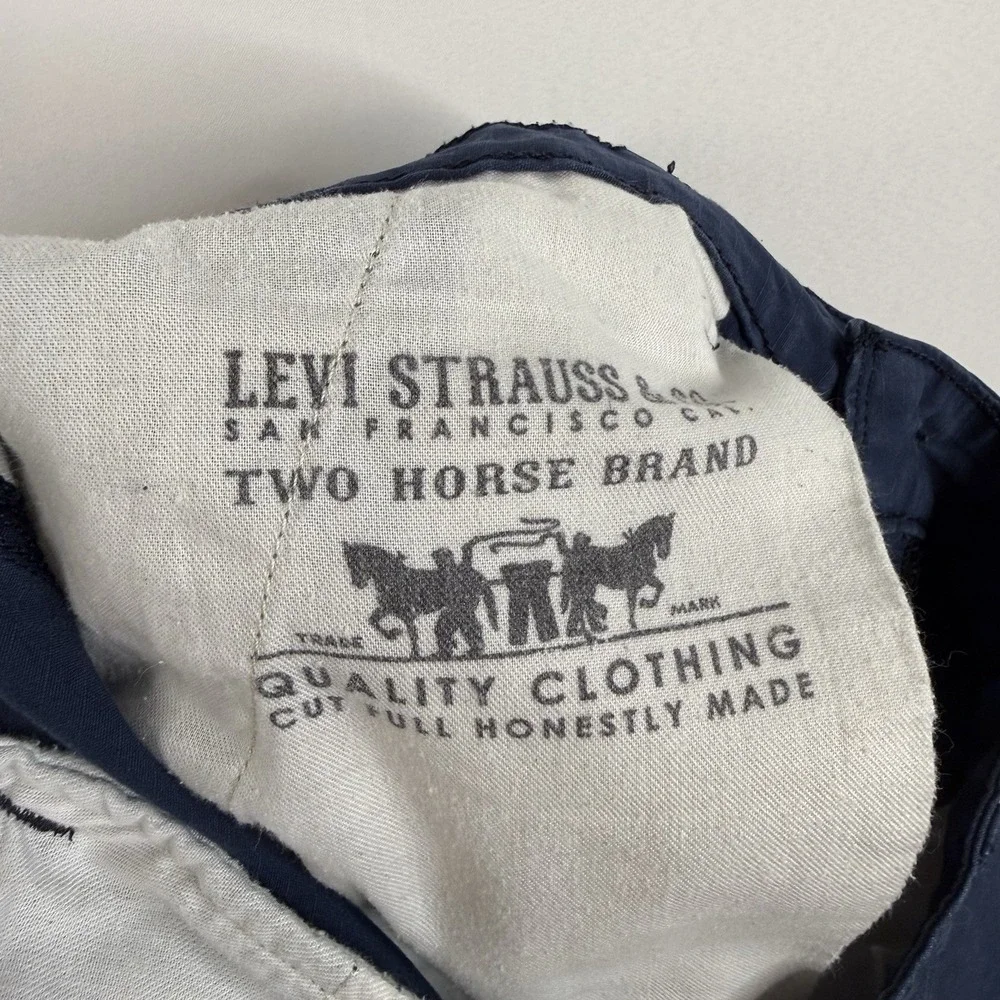 Levi's Men's Navy Blue Cargo Shorts Size 40 To 42